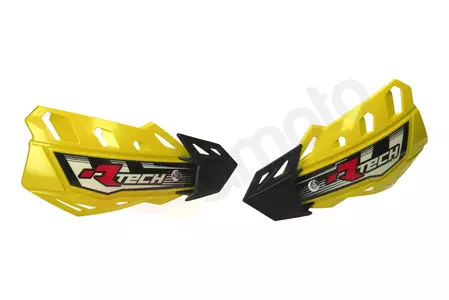 Racetech Flx handbeschermers geel-1