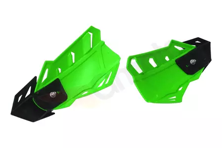 Racetech Flx handbeschermers groen-2