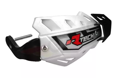 Racetech Flx valkoinen ATV-käsisuojat-2