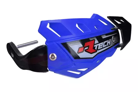 "Racetech Flx" mėlynos spalvos ATV rankų apsaugos-2