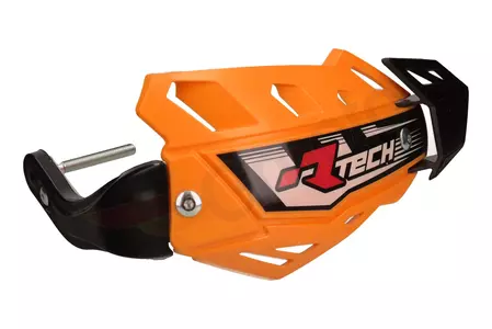 Guardamanos Racetech Flx ATV naranja-2
