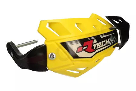 Racetech Flx keltaiset ATV-käsisuojat-2