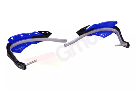 Handbary osłony dłoni Racetech Flx Alu niebieskie Supermoto/Cross-2