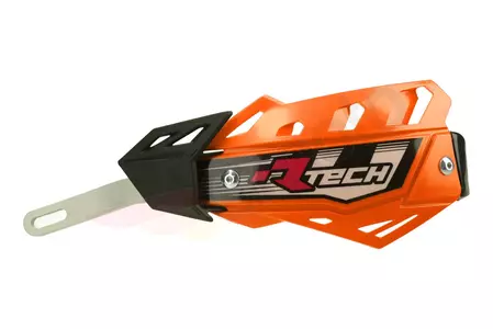 Προστατευτικά χειρός Racetech Flx Alu πορτοκαλί Supermoto/Cross-3