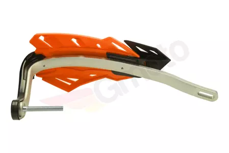 Ръкохватки Racetech Flx Alu оранжеви Supermoto/Cross-4