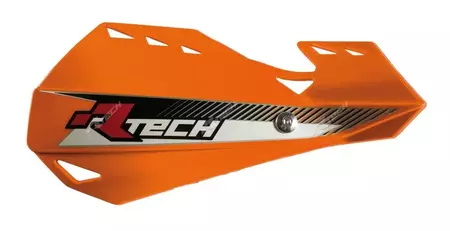 Racetech Dual handguards portocaliu - R-KITPMDUAR14