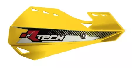 "Racetech" dvigubos geltonos rankų apsaugos - R-KITPMDUGI14