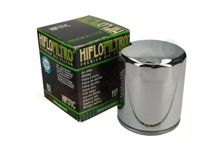 Filtr oleju HifloFiltro HF 171 C chromowany Buell/HD 
