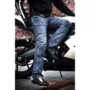 Spodnie jeasny motocyklowe męskie Redline Glory rozmiar 32-9