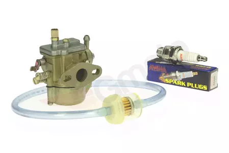 Carburateur K60b + filtre à carburant + câble de 50 cm + bougie d'allumage-2