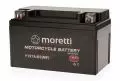Barton Huragan 50 4T Akumulatory motocyklowe: Akumulator żelowy 12V 6 Ah Moretti YTX7A-BS