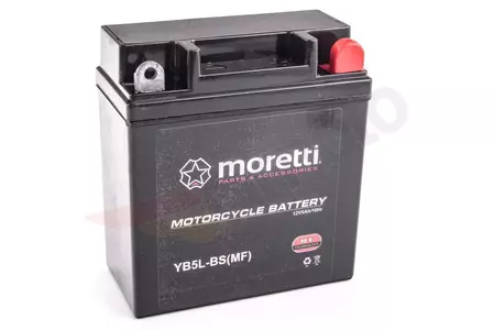 Batterie gel 12V 5 Ah Moretti YB5L-BS - 12N5-3B