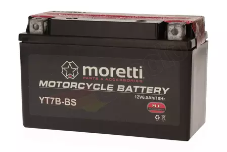 Akumulator bezobsługowy 12V 6,5Ah Moretti YT7B-BS-3