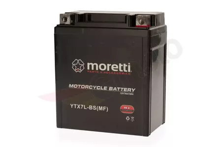 Gelová baterie 12V 6Ah Moretti YTX7L-BS