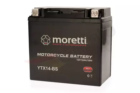 Batterie gel 12V 12Ah Moretti YTX14-BS