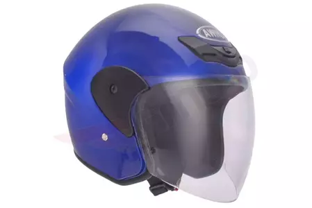 Awina moto casco abierto TN-8661 azul XXXS-1