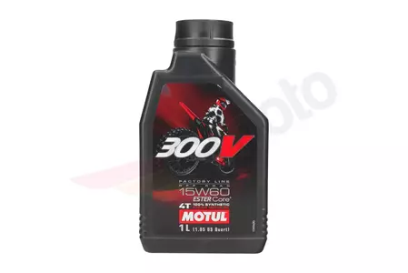 Синтетично моторно масло Motul 300V Off-road 4T 15W60 1л