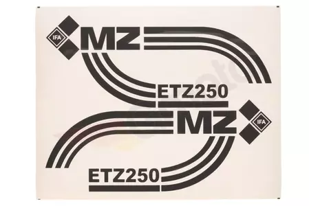Komplet naklejek MZ ETZ 250 stary typ - 86192