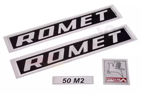 Conjunto de autocolantes Romet Motociclo M2 - 88559