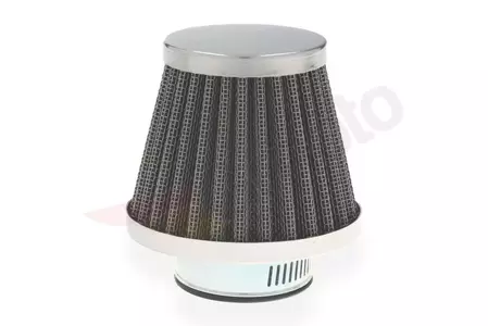 Kónický vzduchový filter 48 mm chróm veľký - 88683