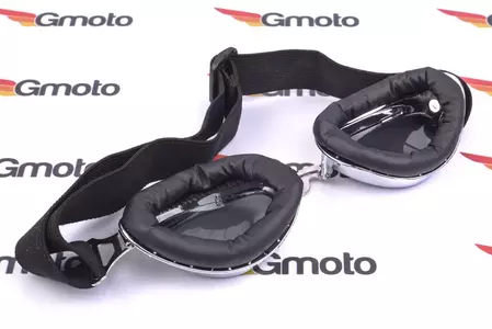 Motorhelm - Duitse helm maat XXL + veiligheidsbril T07-3