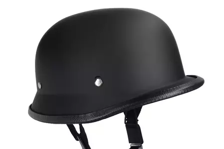 Motorcykelhjelm - Tysk hjelm størrelse XXL + beskyttelsesbriller T07-5