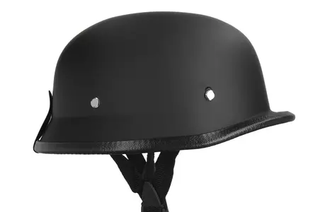 Motorcykelhjelm - Tysk hjelm størrelse XXL + beskyttelsesbriller T07-7