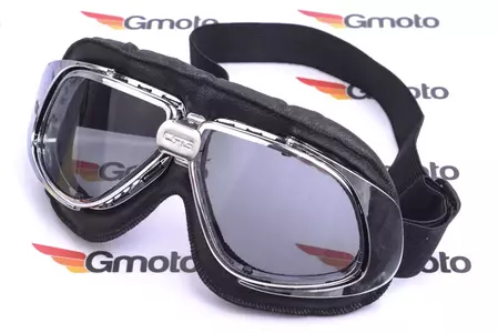 Κράνος μοτοσικλέτας - Γερμανικό κράνος μεγέθους L + γυαλιά T10-2