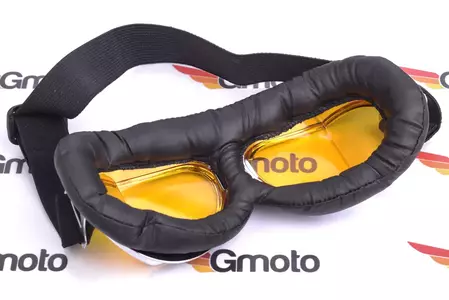 Motorcykelhjelm - Tysk hjelm størrelse L + beskyttelsesbriller T08-3