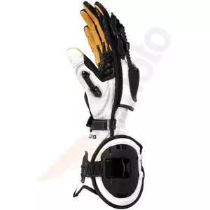 Knox Handroid Full Ce γάντια μοτοσικλέτας λευκό μαύρο μέγεθος XL-3