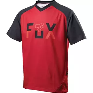 Koszulka rowerowa FOX JUNIOR RANGER RED/BLACK S-1