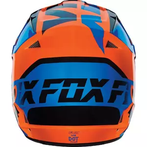 Kask motocyklowy FOX V-1 MAKO ORANGE L-4