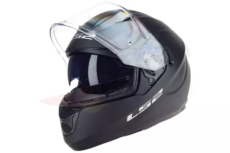 Motociklistička kaciga koja pokriva cijelo lice LS2 FF320 STREAM EVO SOLID MATT BLACK M-1