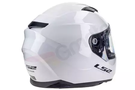 Motociklistička kaciga koja pokriva cijelo lice LS2 FF320 STREAM EVO SOLID WHITE M-7
