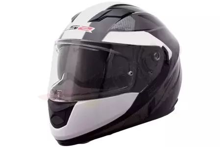 LS2 FF320 STREAM STINGER B/TITAN L casco integral de moto-1