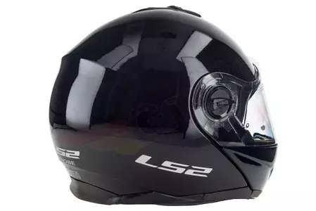LS2 FF325 STROBE SOLID BLACK M casco moto jaw-7