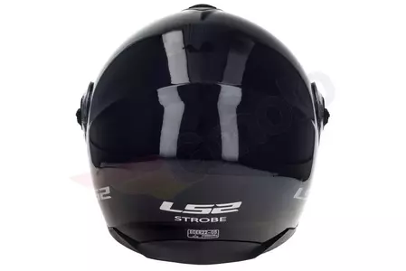 LS2 FF325 STROBE SOLID BLACK L casco moto jaw-8