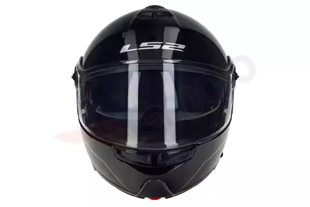 LS2 FF325 STROBE SOLID BLACK XL casco moto jaw-6