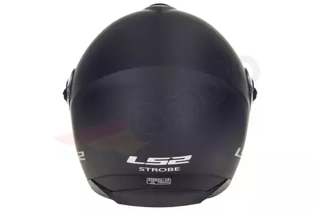 LS2 FF325 STROBE SOLID MATT BLACK XS casco moto jaw-8