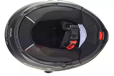 LS2 FF325 STROBE SOLID MATT BLACK M capacete de motociclista para maxilar-13