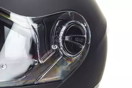 LS2 FF325 STROBE SOLID MATT BLACK XXL capacete de motociclista para maxilar-12