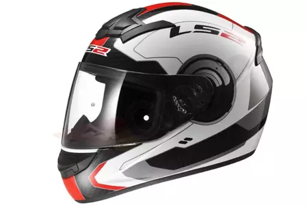Kask integralny LS2 FF352 ATMOS WHITE RED XS-1