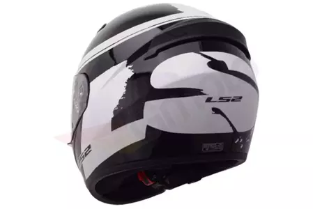 Motociklistička kaciga koja pokriva cijelo lice LS2 FF352 ROOKIE FLUO CRNO BIJELA XXS-3