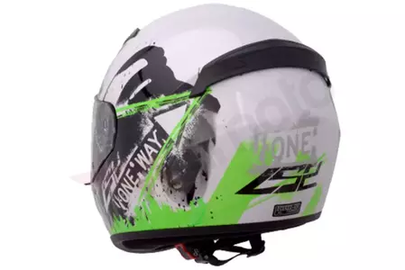 Motociklistička kaciga koja pokriva cijelo lice LS2 FF352 ROOKIE ONE GREEN XXS-3