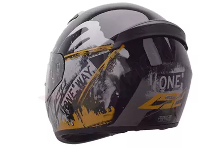 Motociklistička kaciga koja pokriva cijelo lice LS2 FF352 ROOKIE ONE ORANGE XXS-3