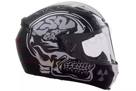 Motociklistička kaciga koja pokriva cijelo lice LS2 FF352 ROOKIE X-RAY MATT BLACK XS-2
