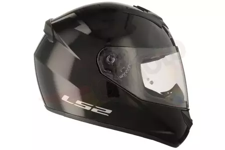 LS2 FF352 Rookie Single Gloss black S motociklistička kaciga koja pokriva cijelo lice-3