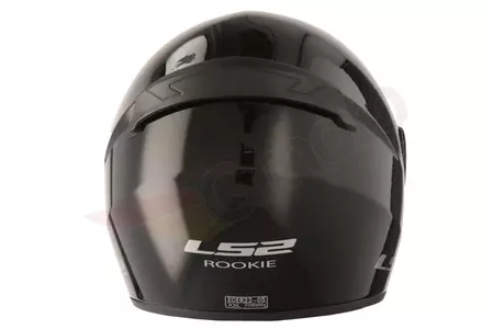 LS2 FF352 Rookie Single Gloss crna XXL motociklistička kaciga koja pokriva cijelo lice-4
