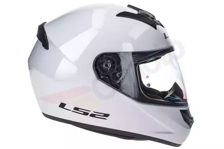 LS2 FF352 SINGLE WHITE XXS motociklistička kaciga koja pokriva cijelo lice-4