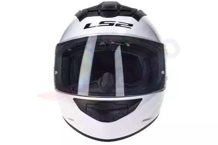 LS2 FF352 SINGLE WHITE XXS motociklistička kaciga koja pokriva cijelo lice-5